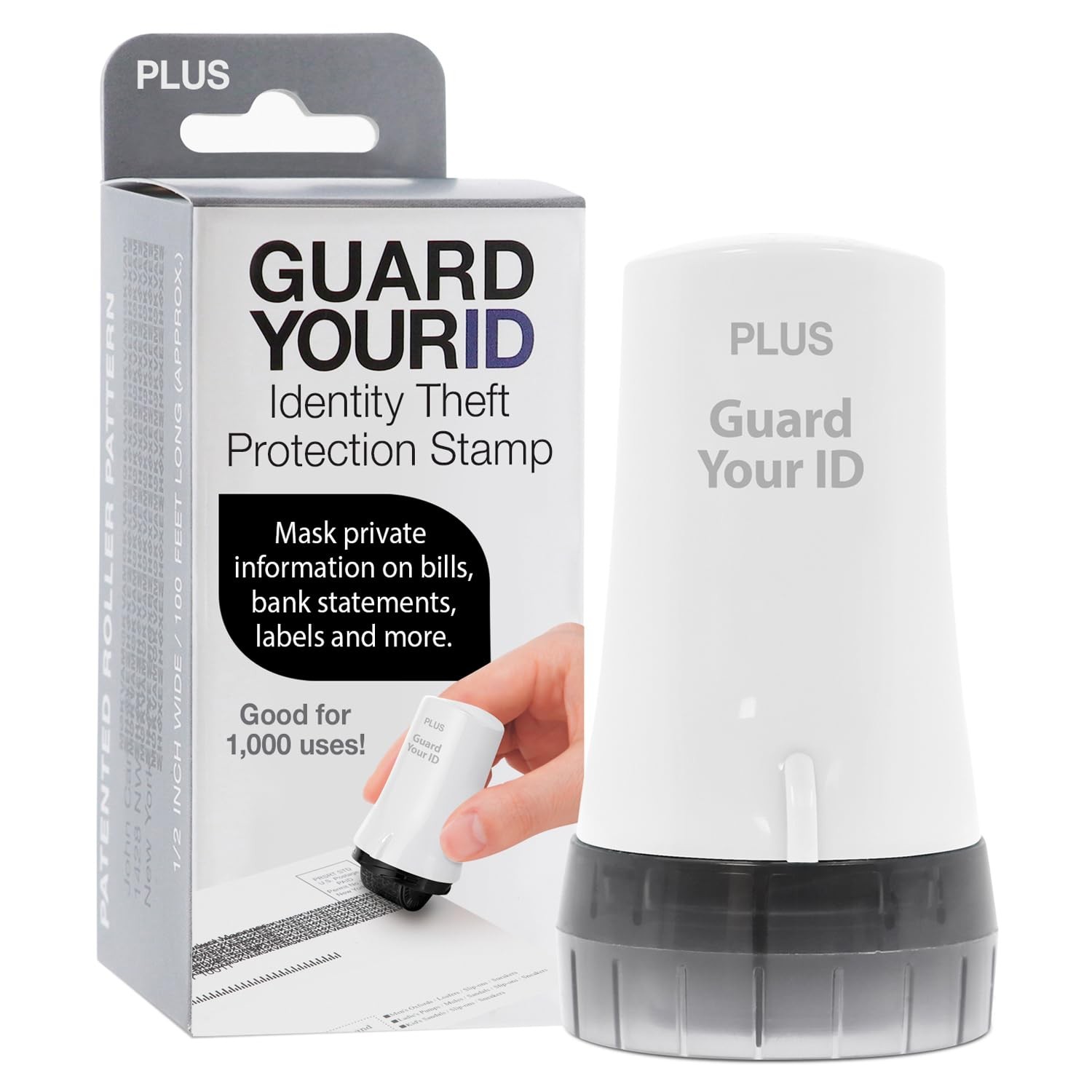 Guard Your ID Advanced Security Roller 2.0 for Identity Theft Regular, White