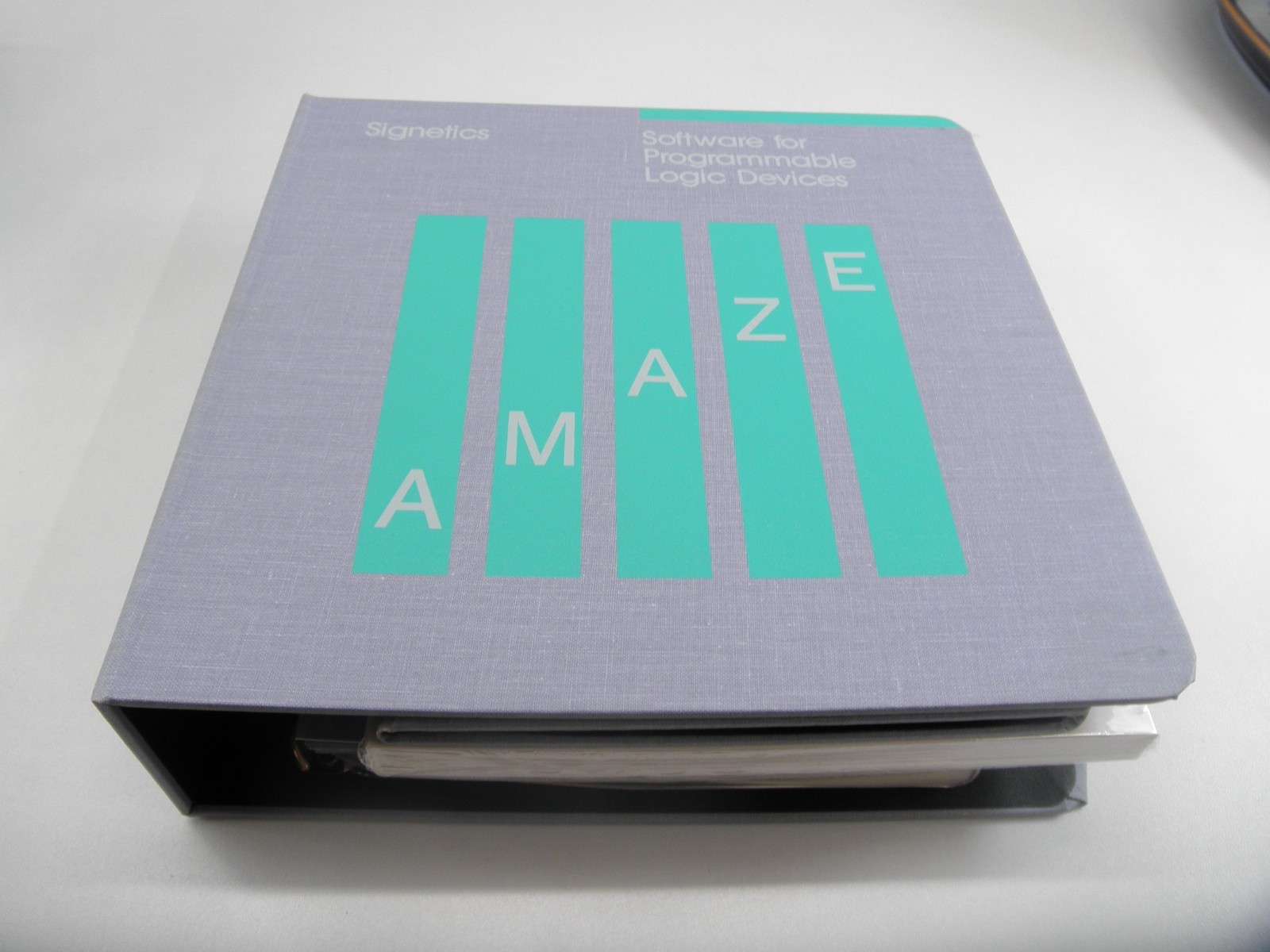 Signetics AMAZE PC/MS-DOS Software for Programmable Logic Devices Release 1.6