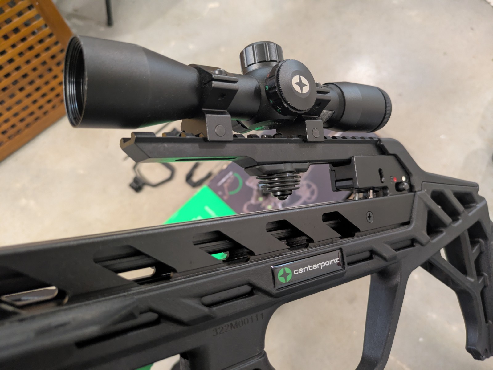 CenterPoint Wrath 430 Compound SC package Crossbow 430 FPS
