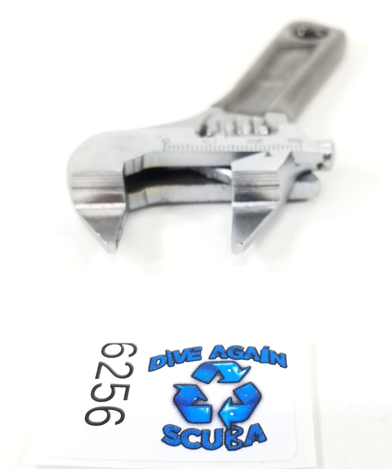 Scuba Dive 5.5" Thin Jaw Head Stubby Adjustable Crescent Wrench Tool 5"