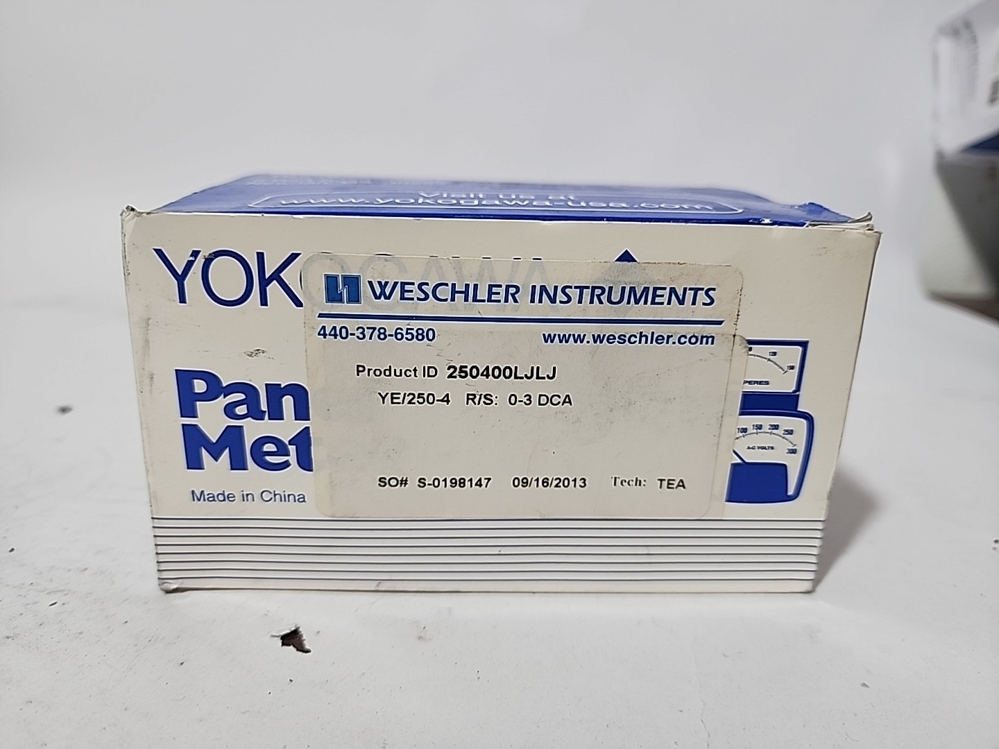 YOKOGAWA 250400LJLJ PANEL METER