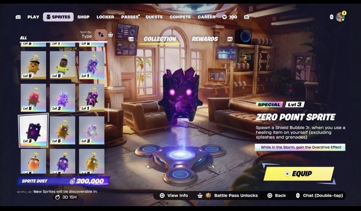 Fortnite Zero Point Sprites bundle- APPLE PAY ONLY (message if interested)