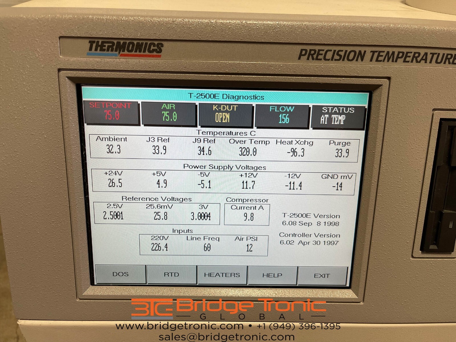 Thermonics T 2500 E Precision Temperature Forcing System