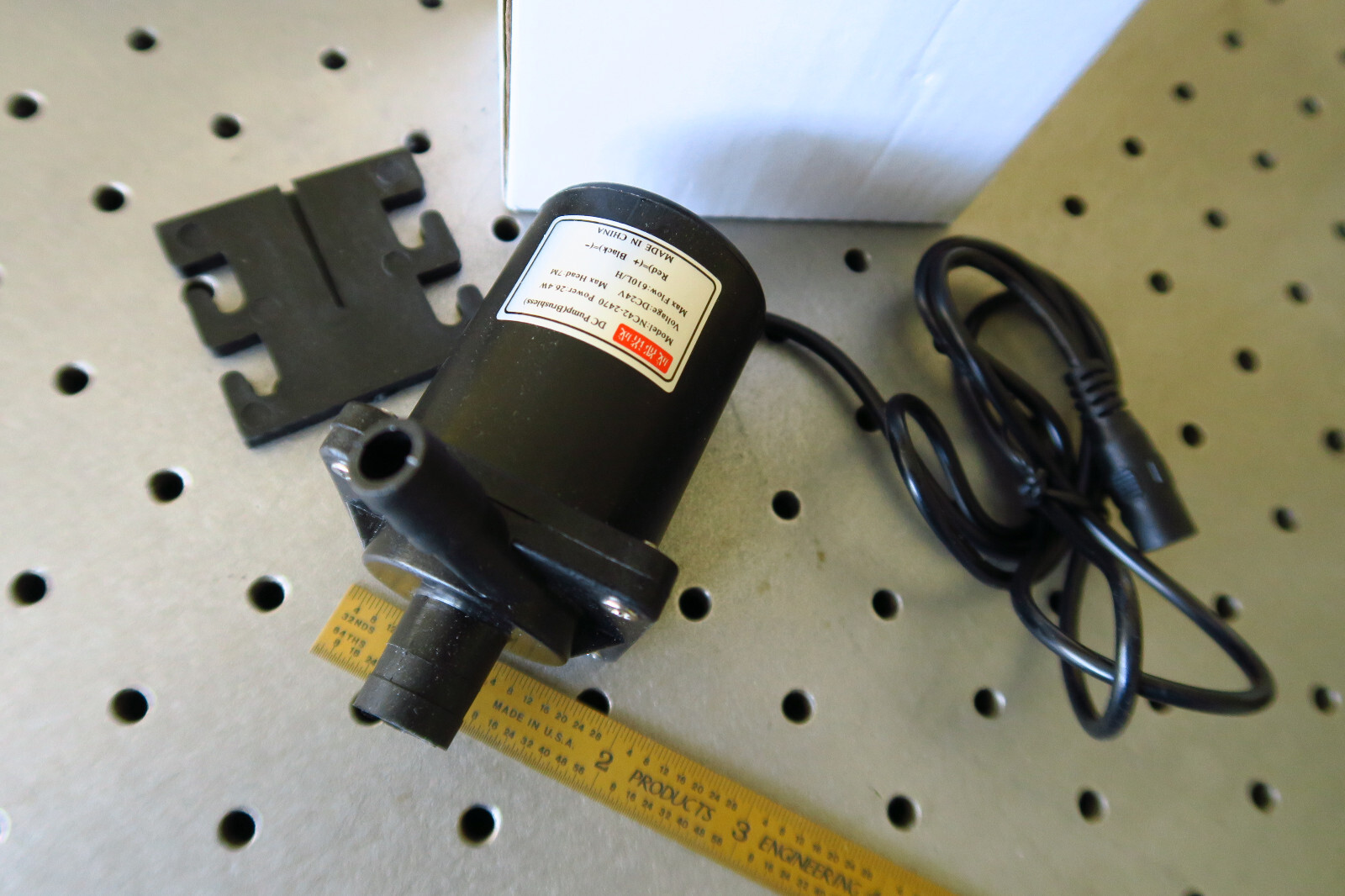 24V DC BRUSHLESS 610L/H NC42-2470 Pump Hydroponics Submersible Pond Fountain NIB