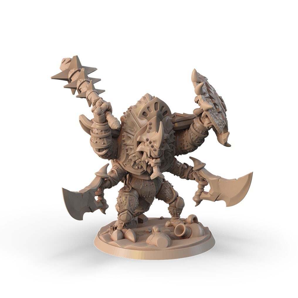 Scarab Knight Club Shield - Monster - Signum Games- Fantasy Dungeons and Dragons