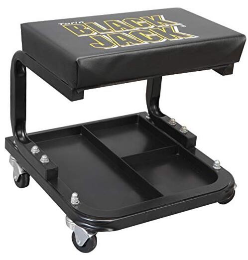 TR6100W BlackJack Rolling Creeper Garage/Shop Seat: Padded Creeper Seat