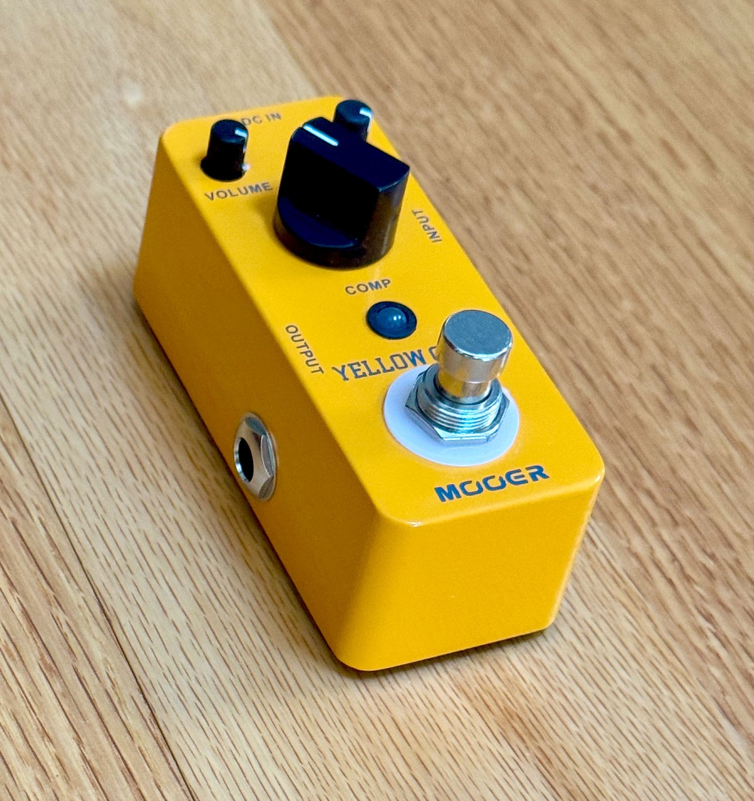 MOOER Yellow Comp Optical Compressor Pedal Micro Series Guitar Effects