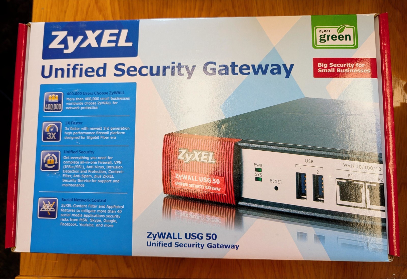 ZyXEL ZyWALL USG 50 Series Unified Security Gateway Firewall   **FAST FREE SH!**