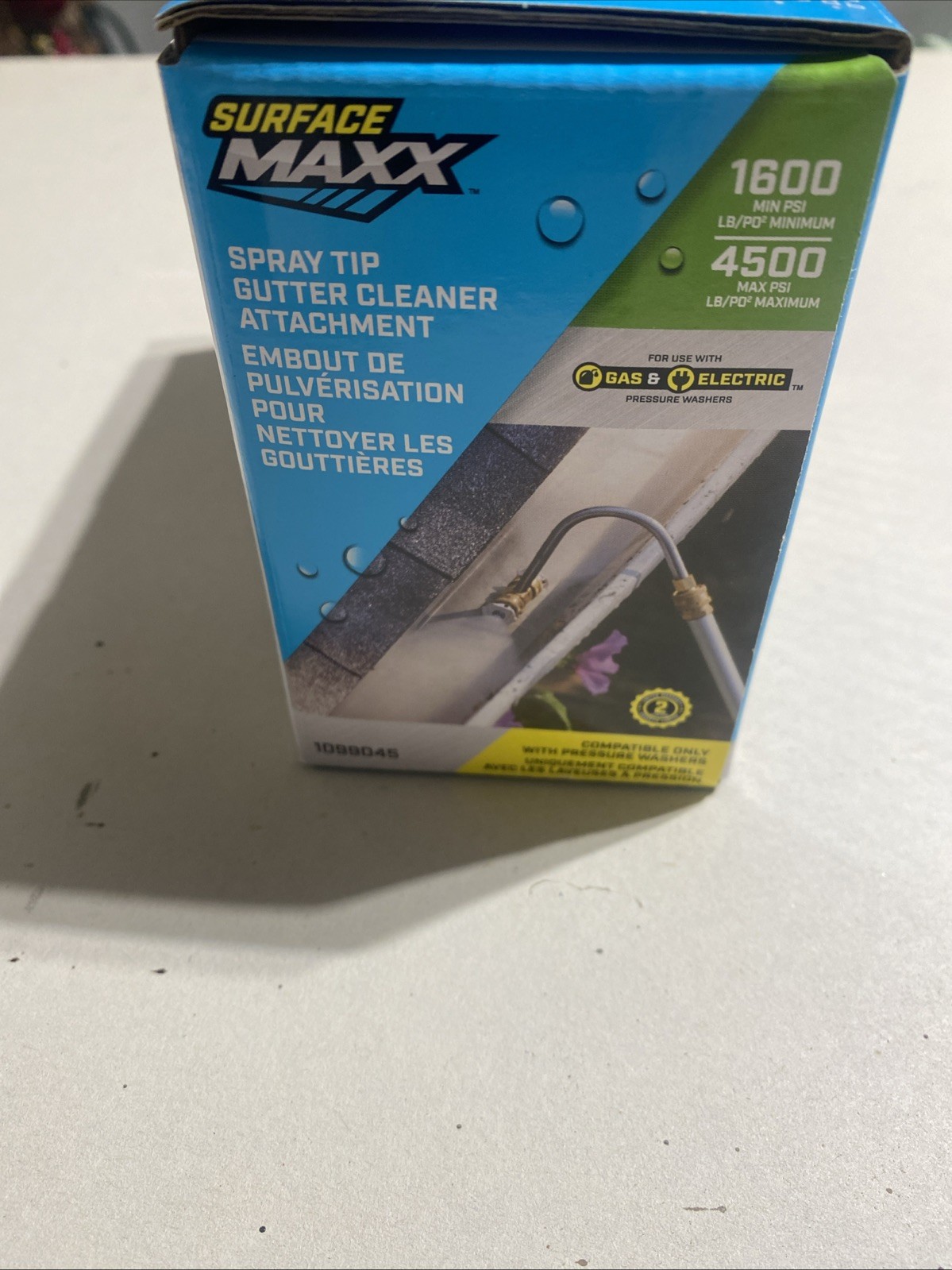 Surface Maxx Gutter Cleaner Spray Tip Attachment Compatible Pressure Washer NEW!