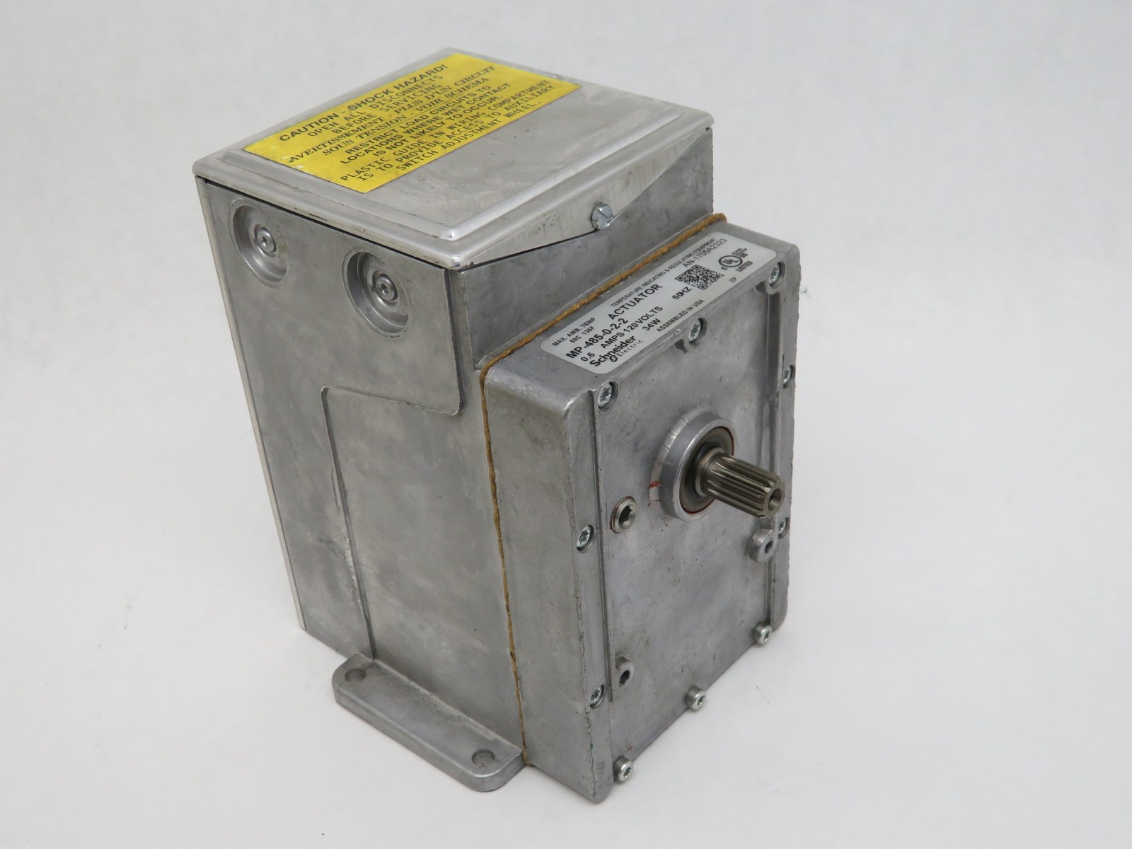 Schneider Electric MP-485-0-2-2 Proportional Actuator 120V 0.6A SHELF WEAR NOP