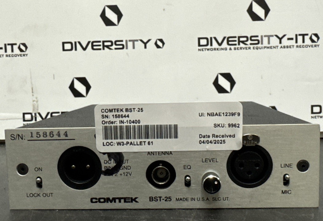 COMTEK BST-25 Synthesized Transmitter