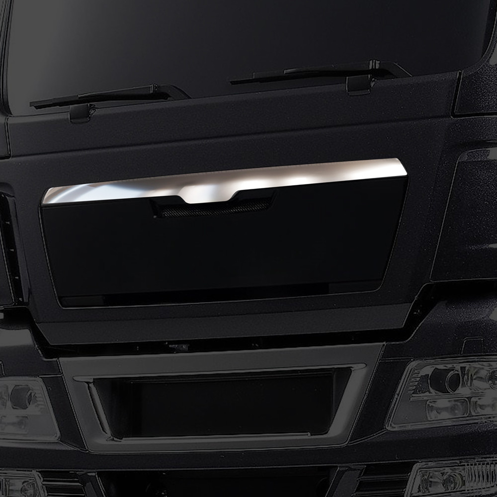 Stainless Steel Trim Cover  3D Decoration Upper Front Grill  for MAN TGA trucks