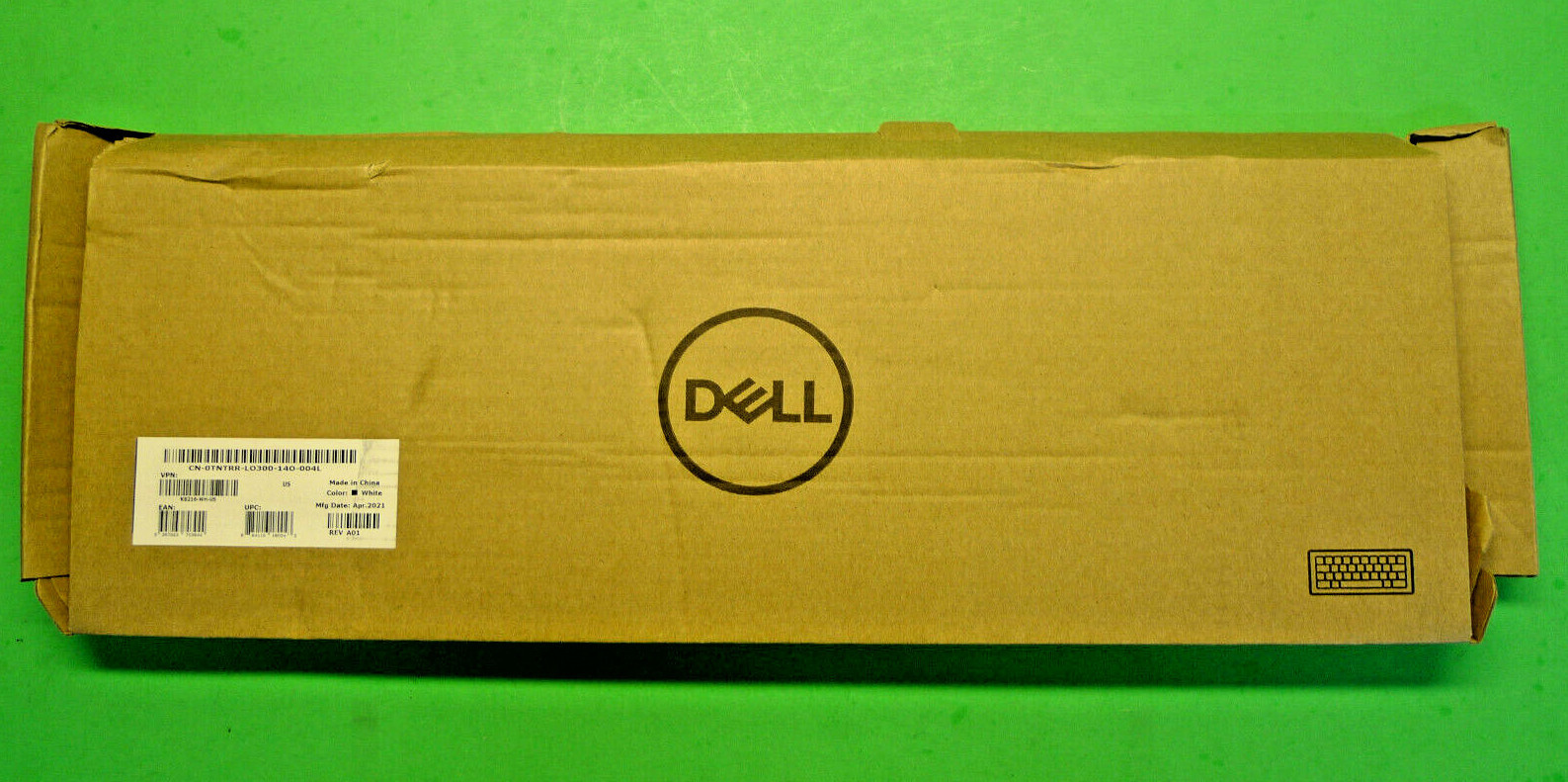 New Genuine Dell Wired USB Keyboard White KB216t TNTRR