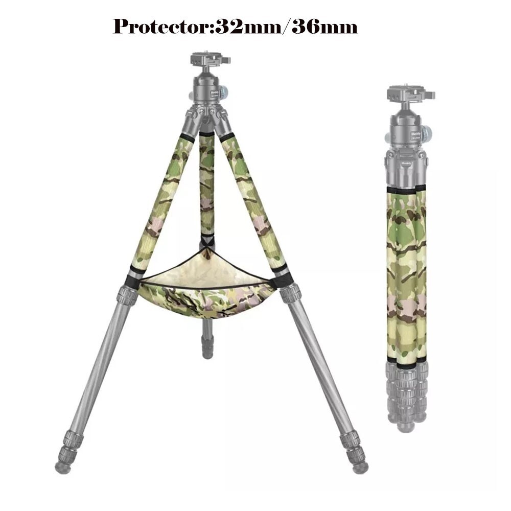 Manbily Tripod Protection Set (Camo Leg Protector*3 & Stone Bag*1) 32mm/36mm US