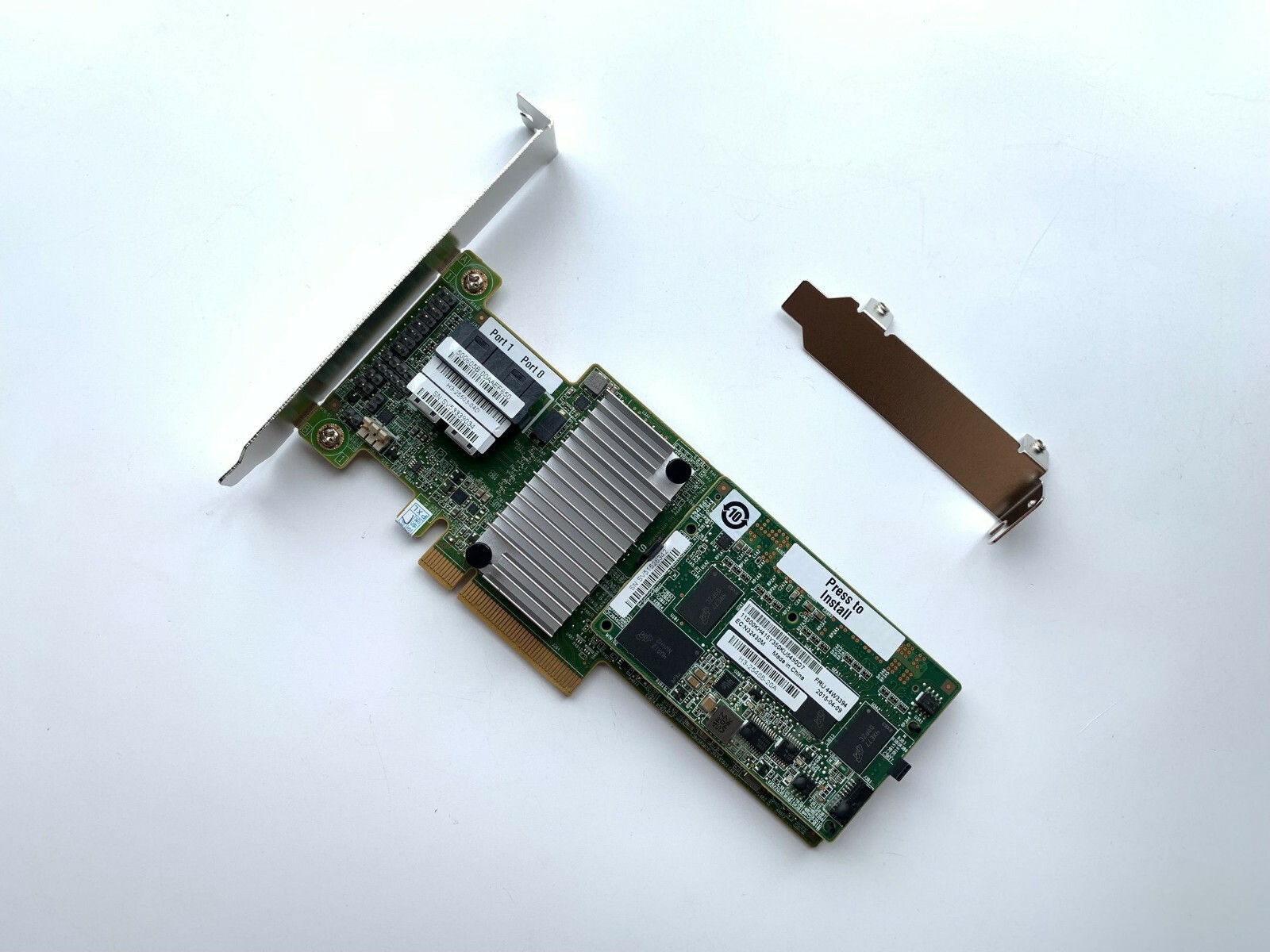 IBM ServeRAID M5210 SAS SATA PCI-E RAID Controller 46C9111 + 2GB Caching + BBU