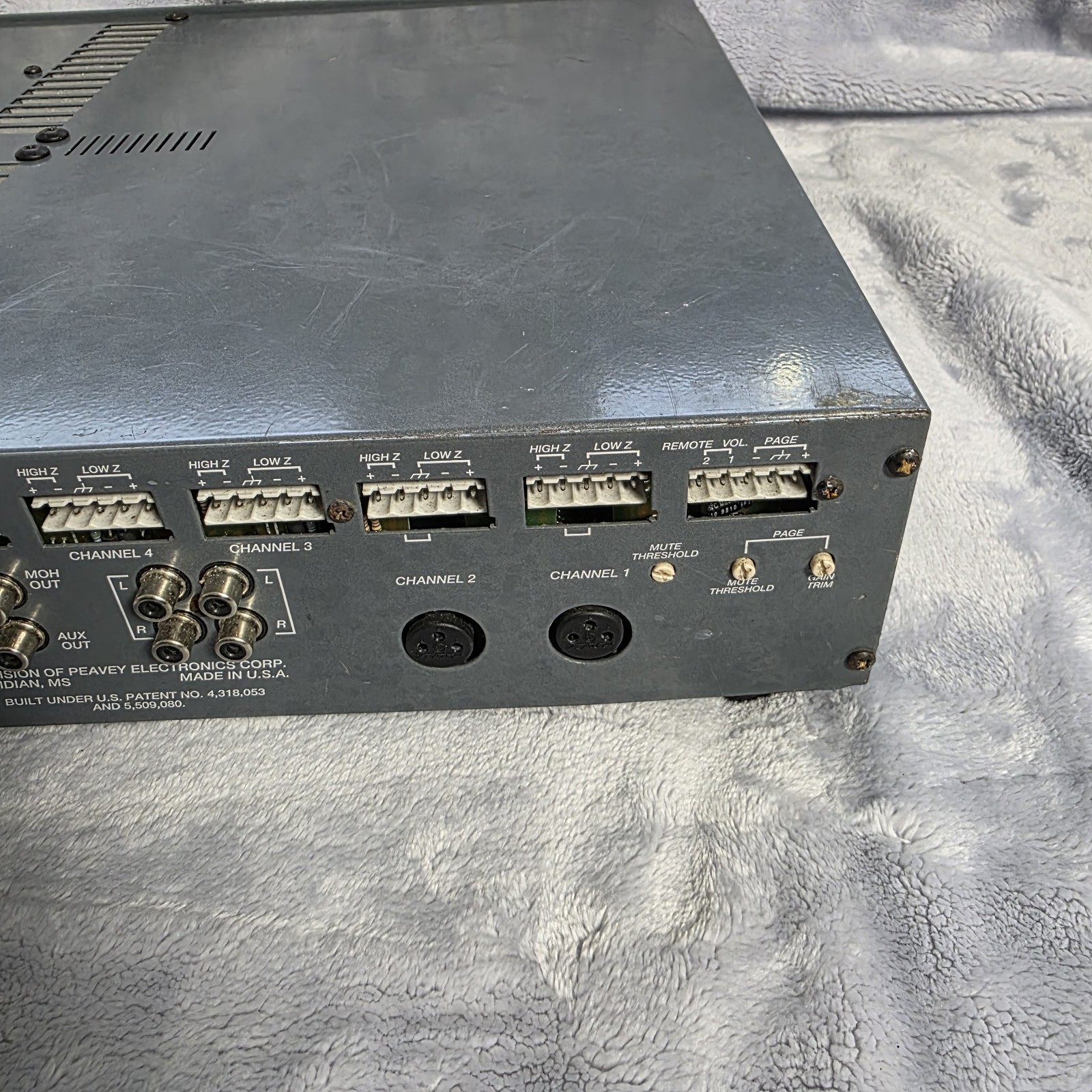Peavey Architectural Acoustics UMA 75T II PA Mixer Amplifier Untested