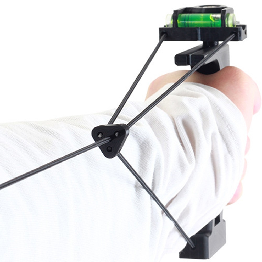 Compound Bow Release Trainer with Bubble Level Enhance Posture and Grip