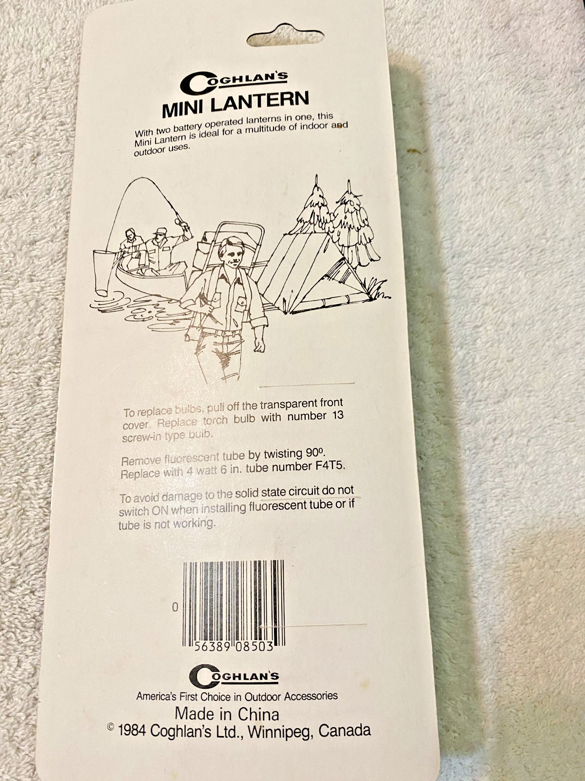 coghlan;s 2 in 1 mini lantern new in package