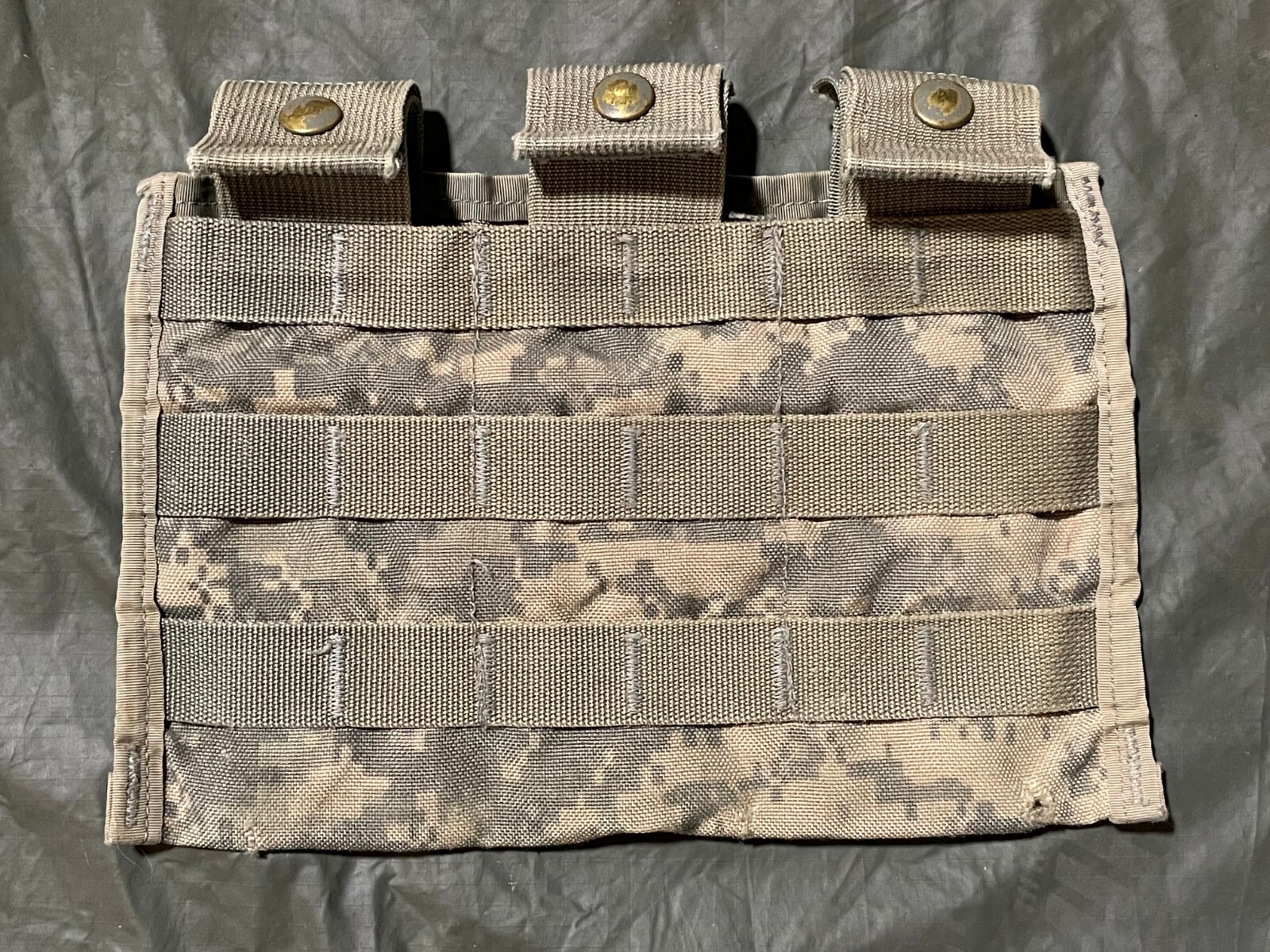 US Military Triple Three 3 Mag Magazine Pouch MOLLE ACU 3 X 30 ROUND Shingle GC