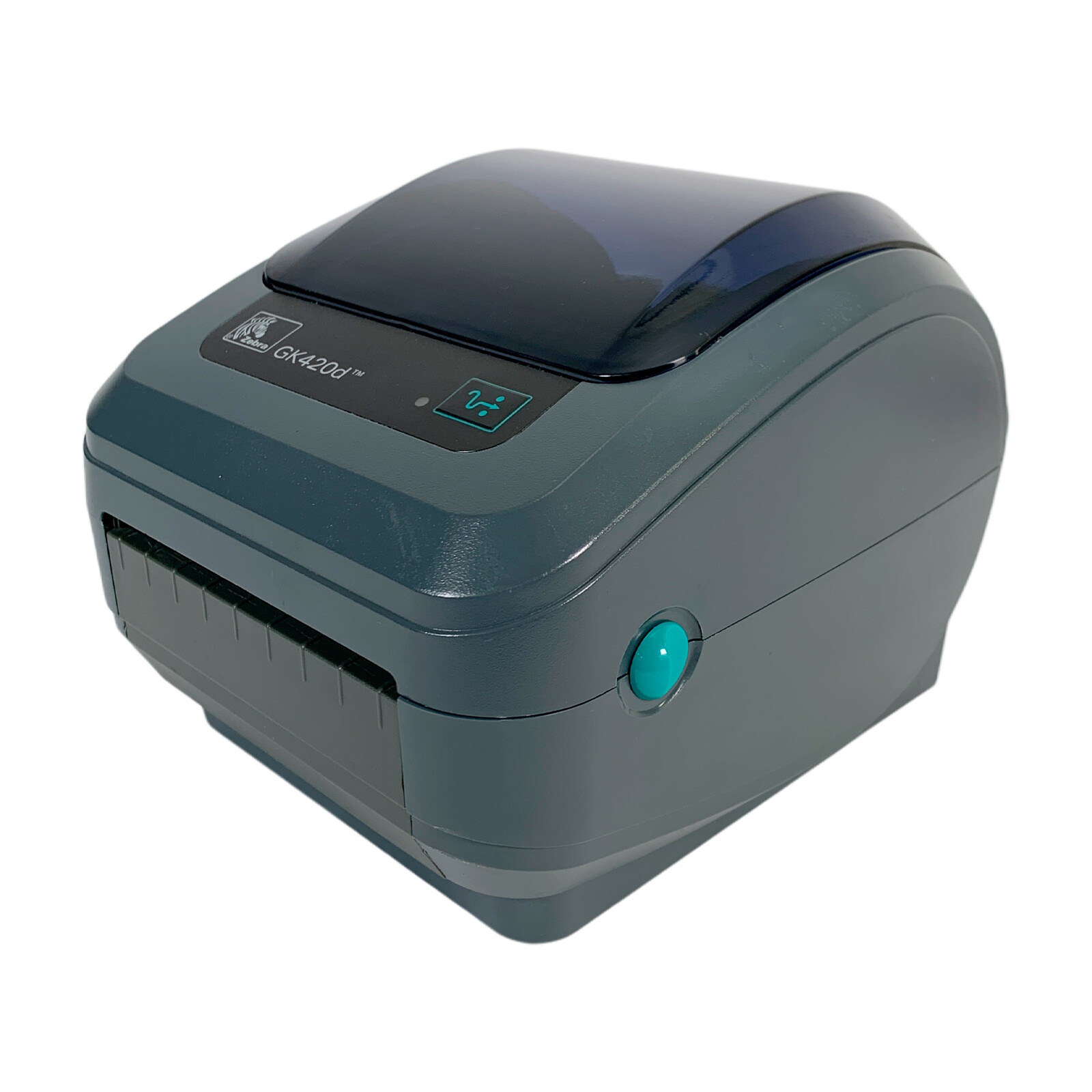 TESTED Zebra GK420d Direct Thermal Barcode Label Printer USB Ethernet BUNDLE