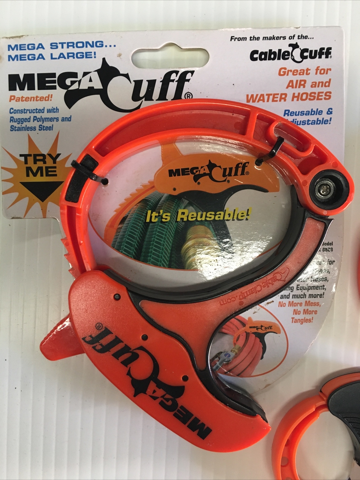 MEGA CUFF MX0803 and CABLE CUFF Pro CFLP030808 3 Pk NOS