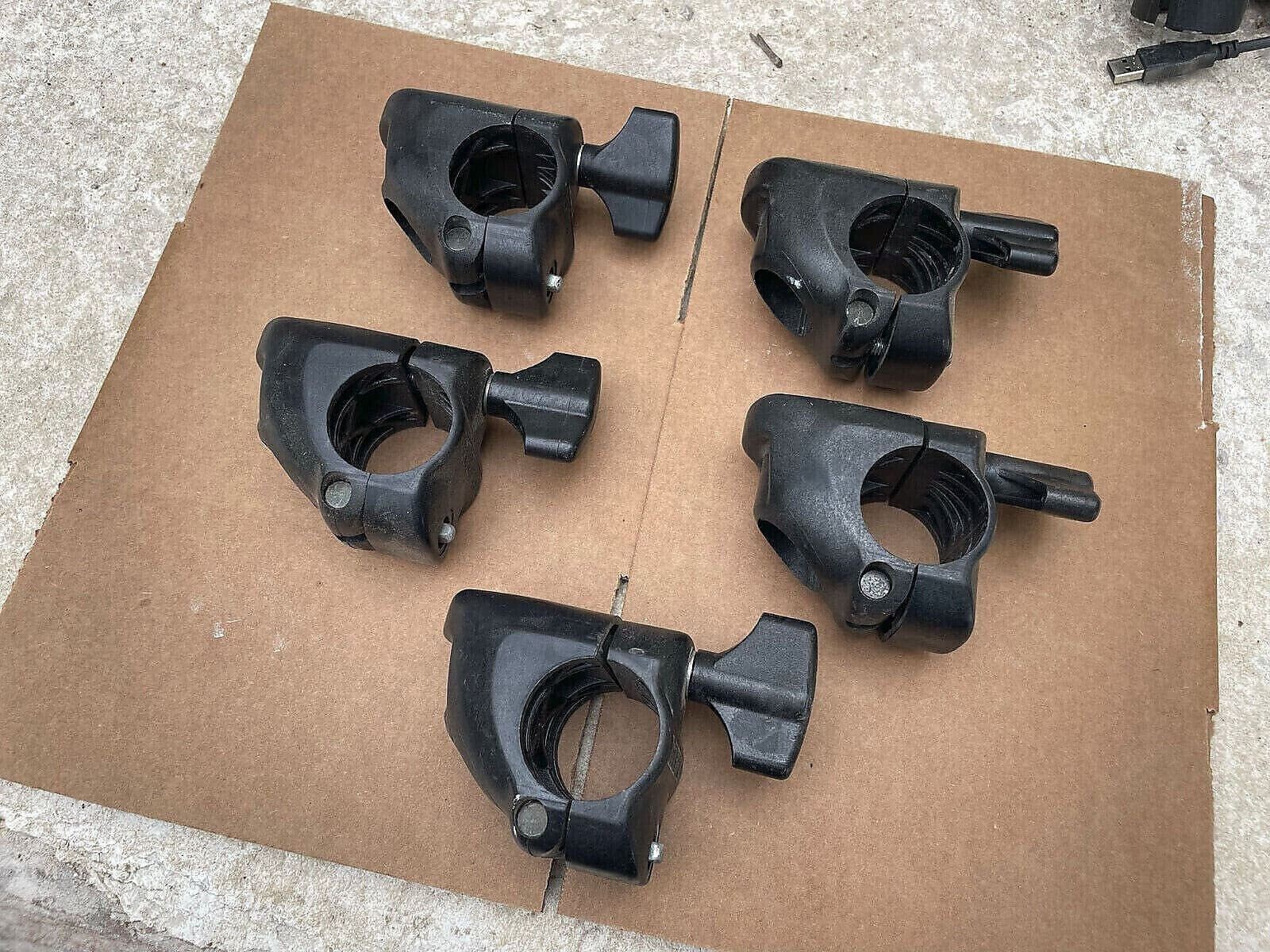 5 Roland mdh-10u tom clamps cymbal rack mounts
