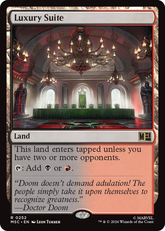 x1 Luxury Suite R MTG Commander: Marvel Super Heroes M/NM, English