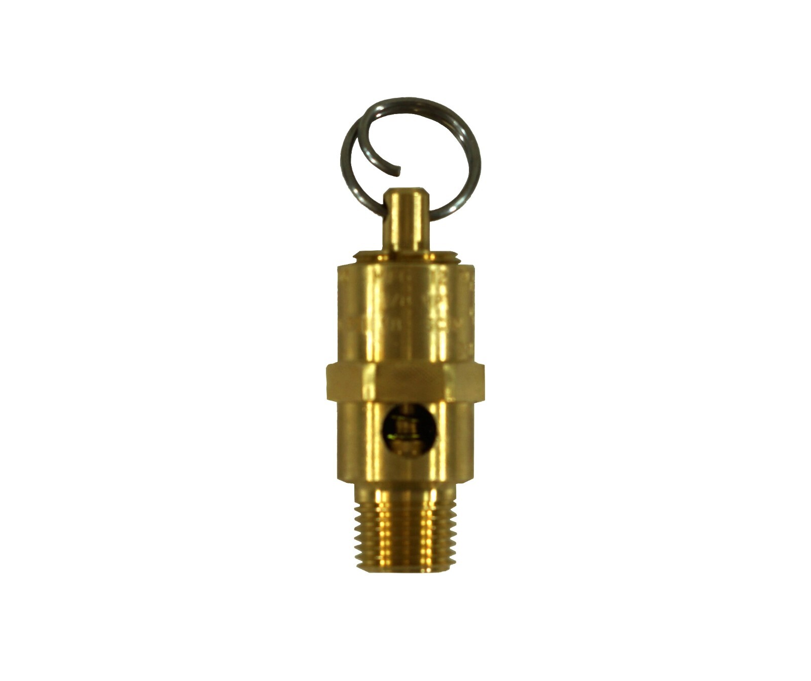 Kingston 1/8” NPT Brass Soft Seat Pressure Relief Valve 155 PSI / 86 SCFM