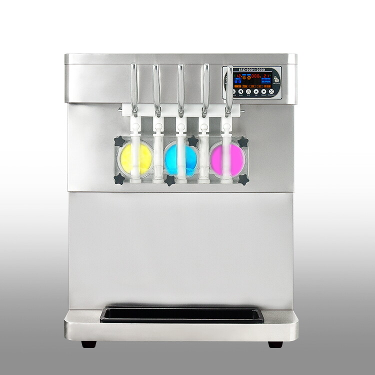Kolice ETL CE Commercial Counter top 5 Flavors Soft Serve Ice Cream Machine