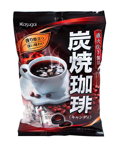 Kasugai Japanese Sumiyaki Charcoal-Roasted Coffee Candy 春日井 炭焼珈琲 Sumi Yaki