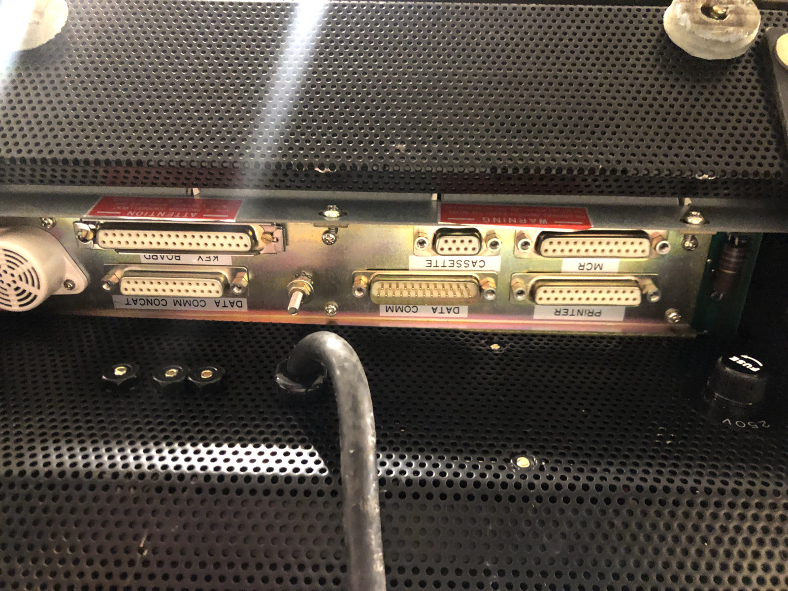 Vintage Burroughts TD832J Terminal - Powers On
