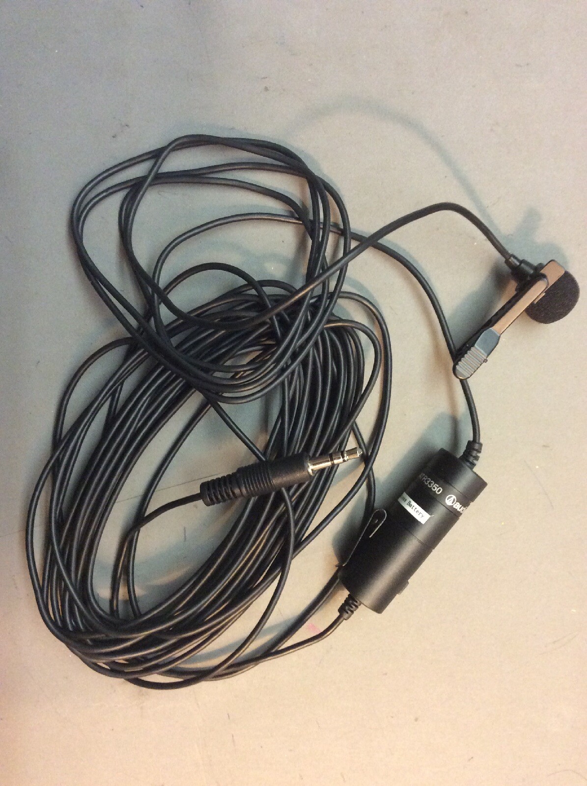 Set Of 4 Audio Technica ath3350 Clip On Microphones