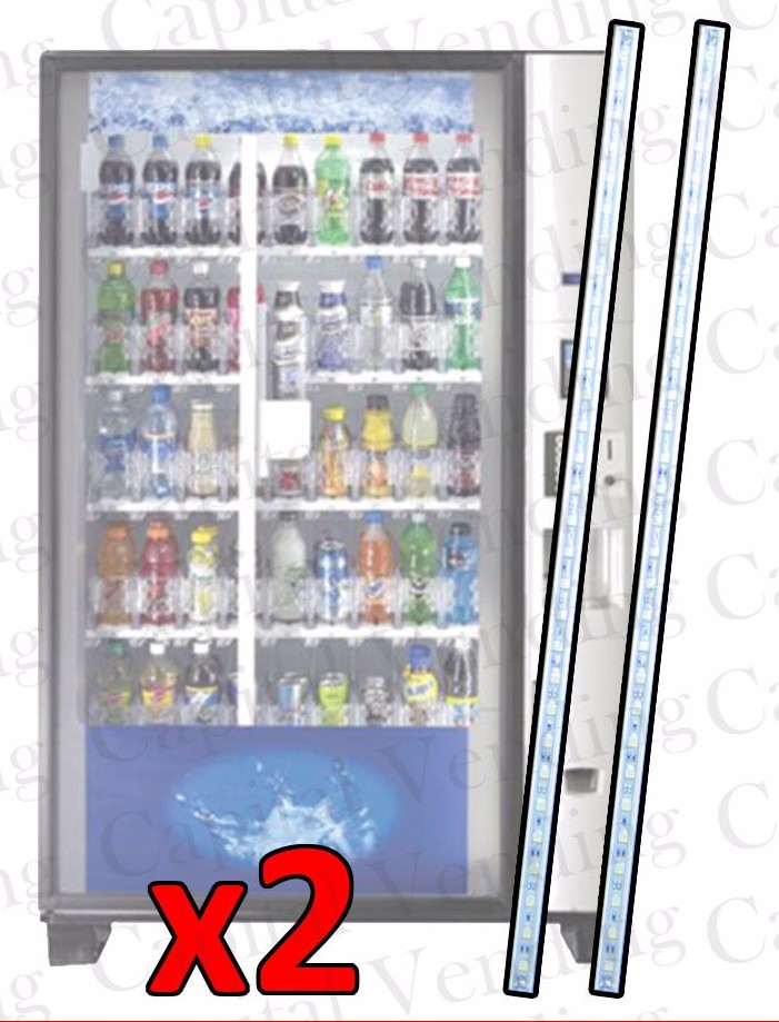 LED kit for Dixie Narco Bevmax 2- 3 - kit includes two 20" strips