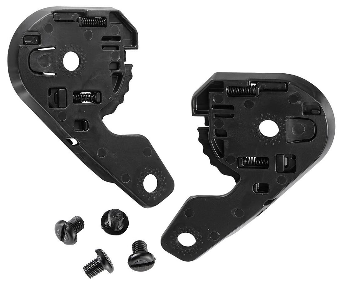 HJC i10. i70, i71 Helmet Shield Pivot Gear Plate Set Black