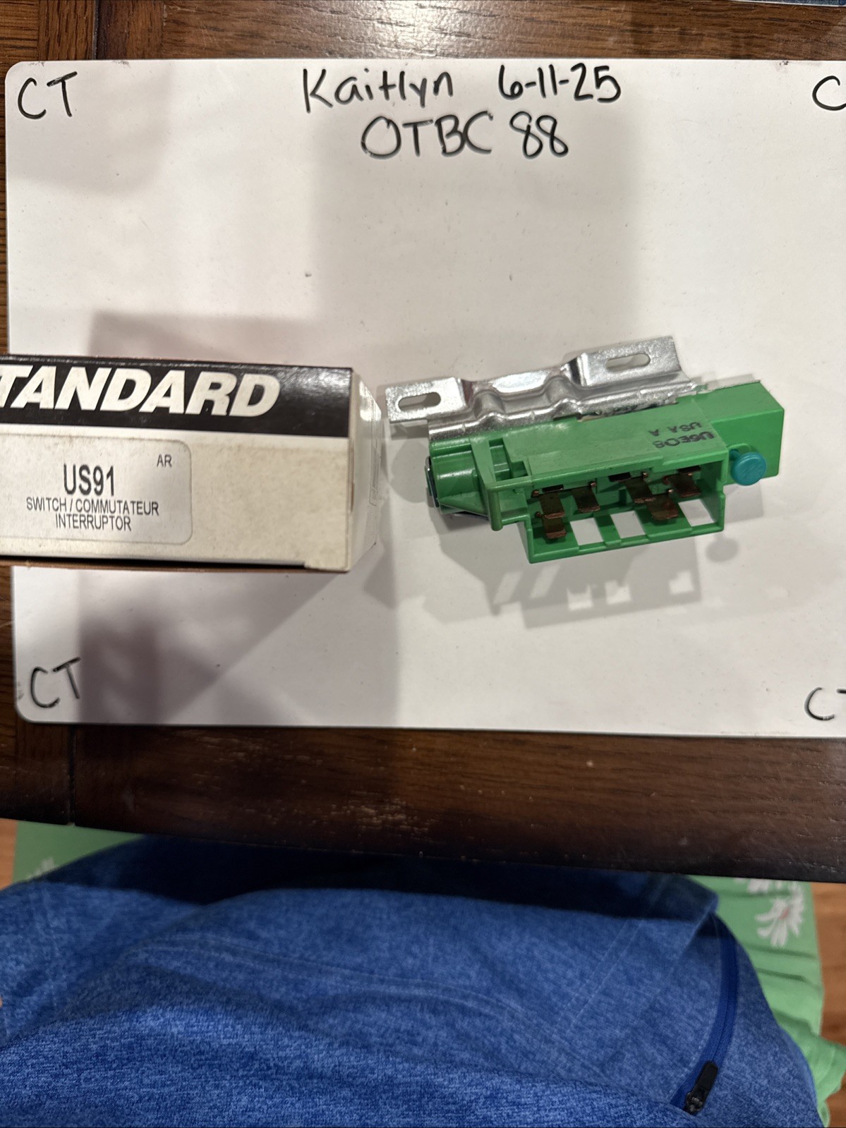 STANDARD US91 IGNITION SWITCH