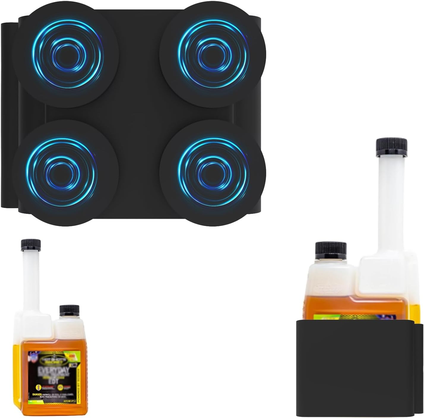 2025 New Model, 300°F Heat-Proof Magnetic Bottle Holder for Hot Shots Diesel 16