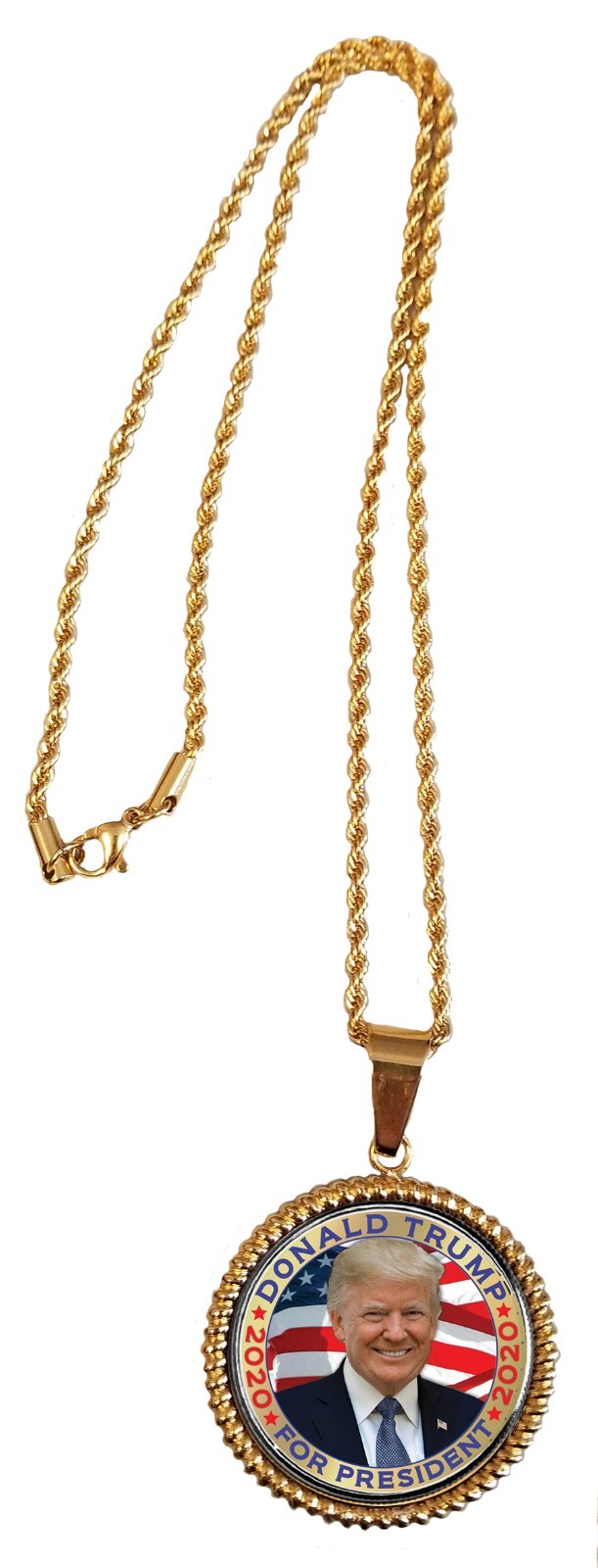 Trump Triumph Token Necklace