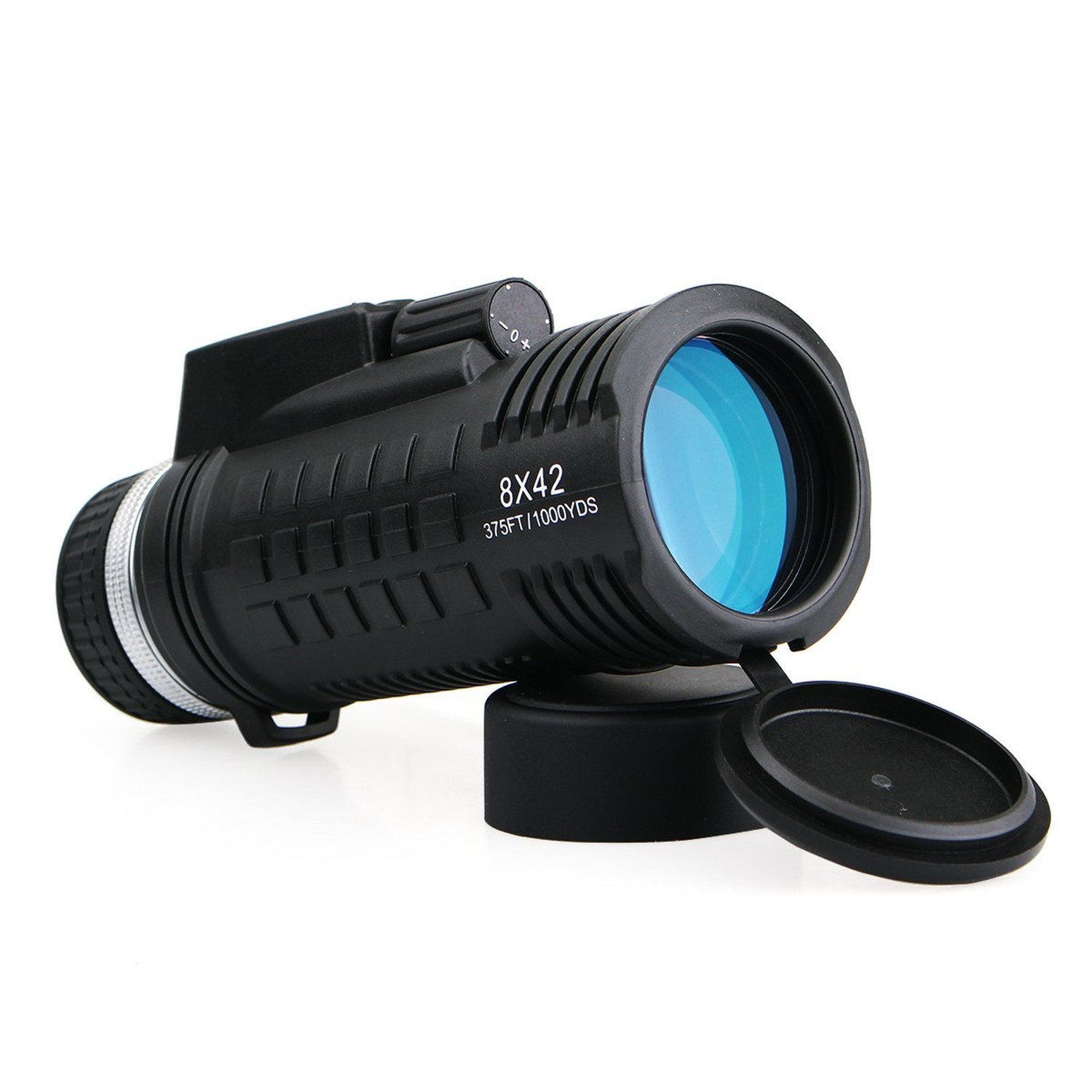 SVBONY SV42 8x42 Monocular for Adults, Compact Monocular Built-in Compass Ran...