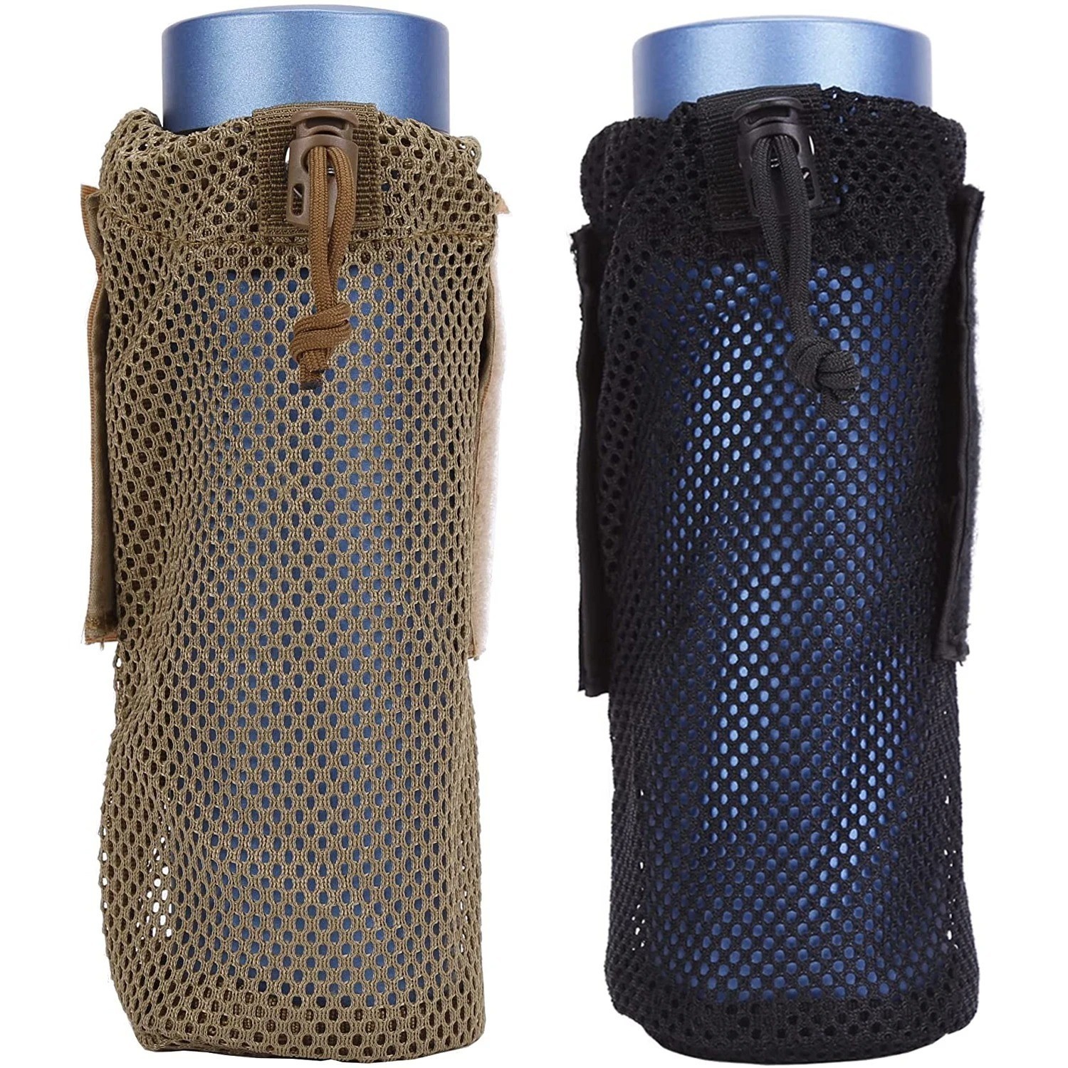 Outdoor Cycling Water Bottle Pouch Tactical Molle Holder Storage Bag Foldable