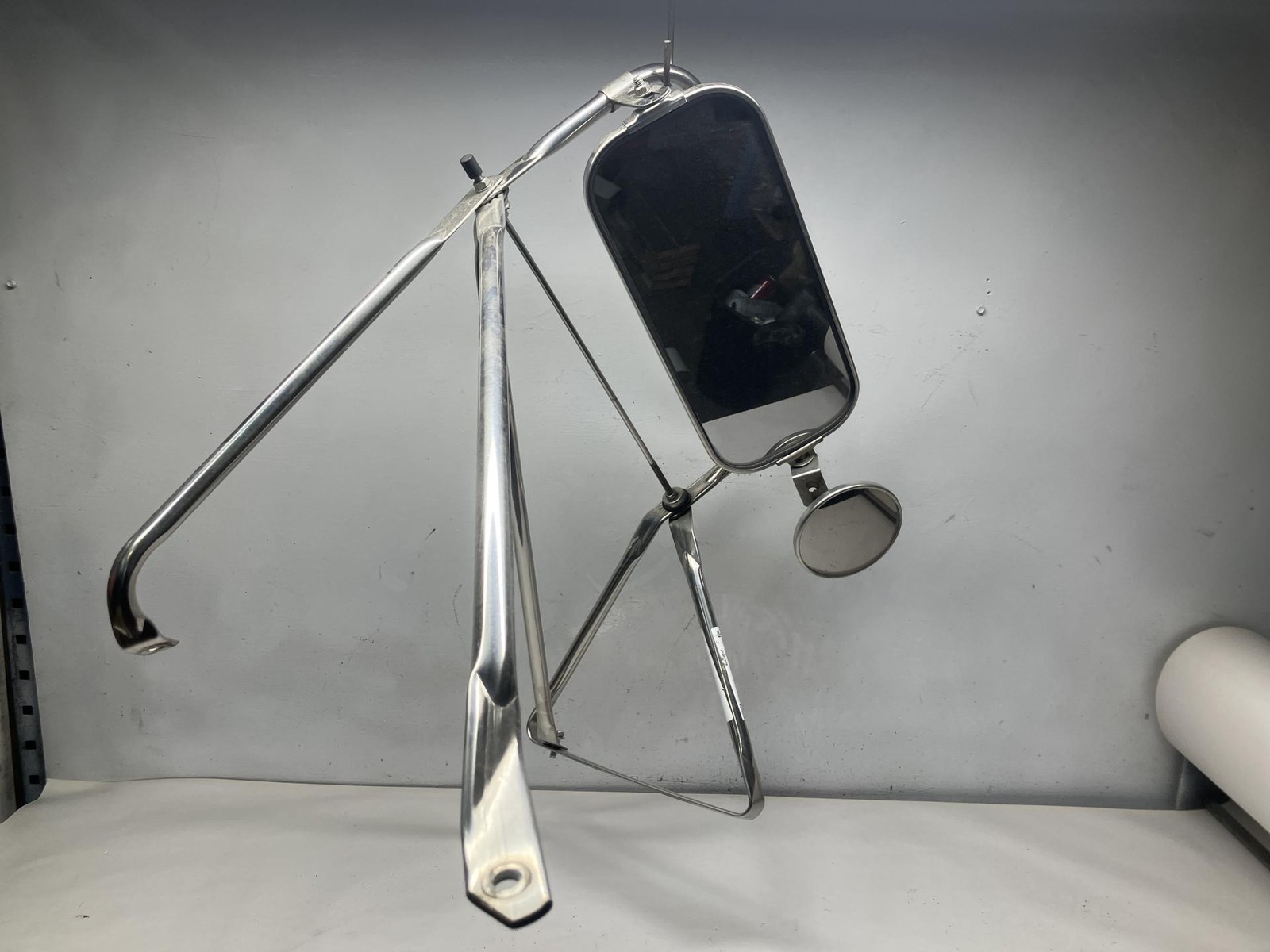 1990-2002 Chevrolet KODIAK STAINLESS Right/Passenger Door Mirror - Used