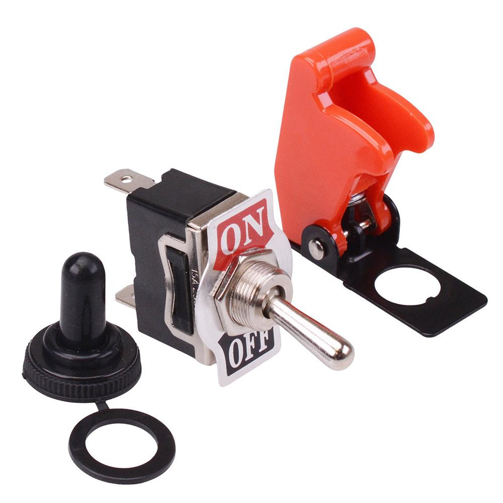Standard Toggle Switch + Cover 10A SPST SPDT DPST DPDT