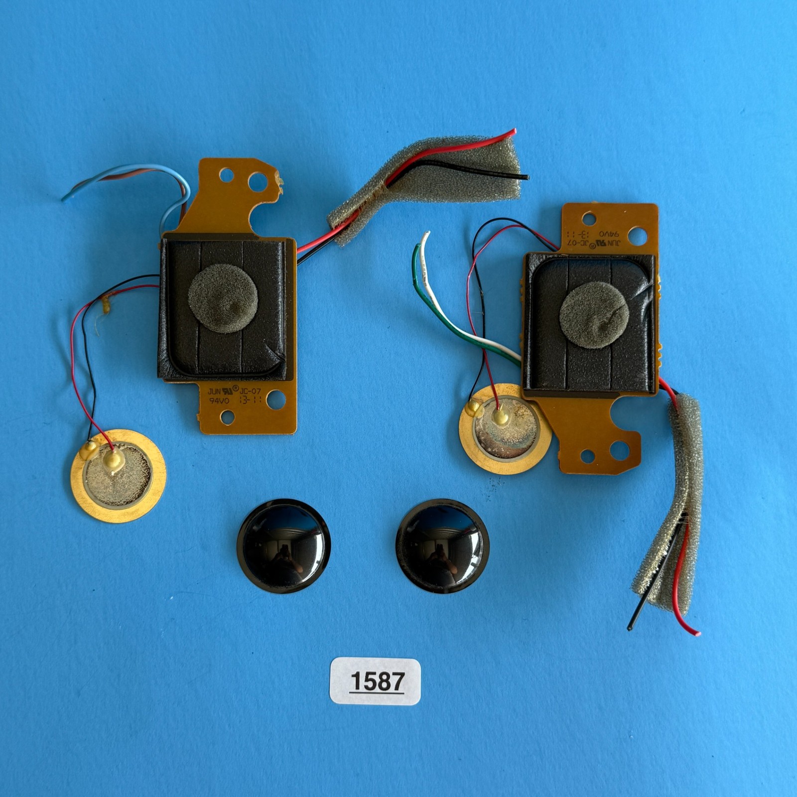 CASIO WK-6500 Used OEM Part: Speaker Left Right Tweeter Board M830-CNA6-7 [Pair]