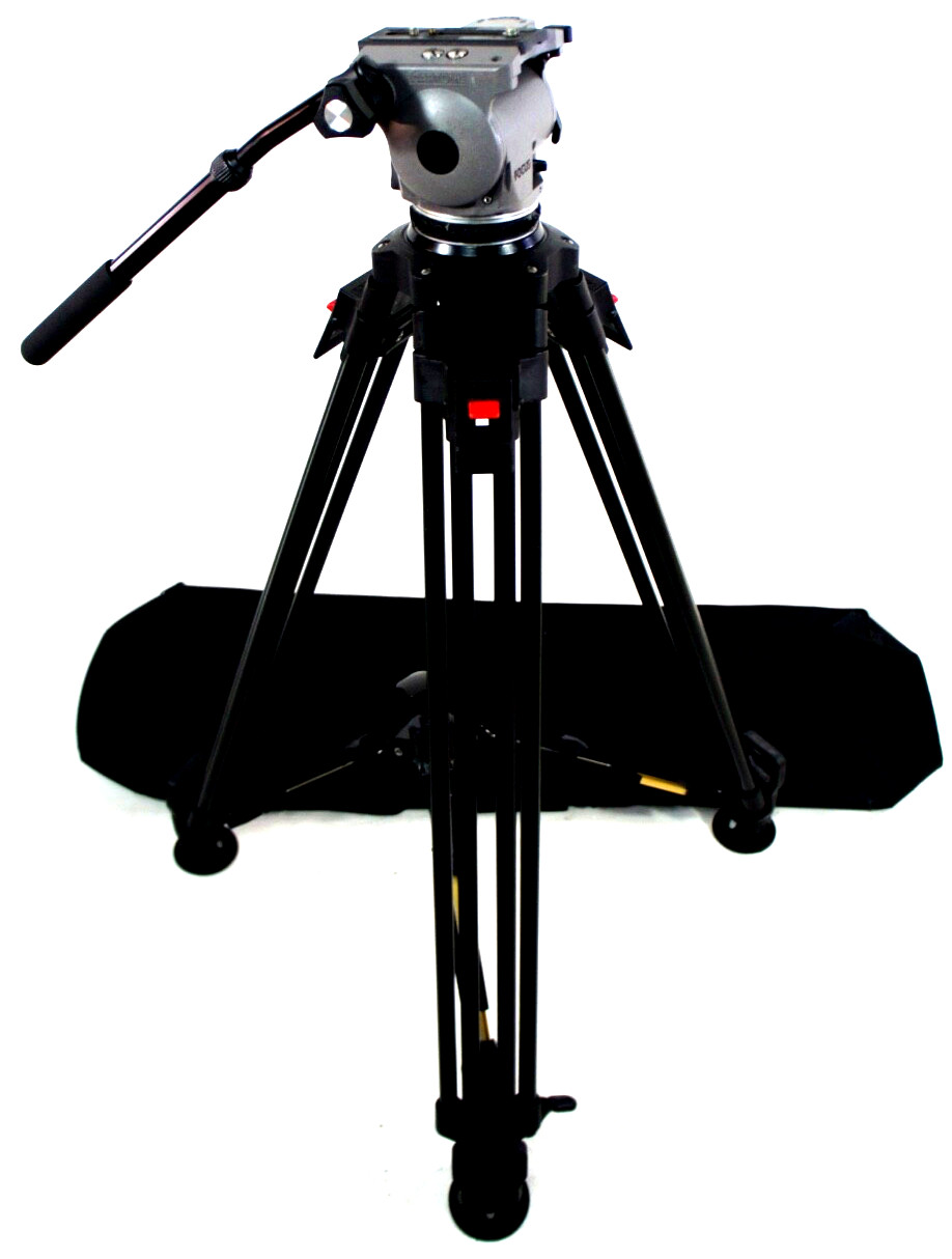 CARTONI FOCUS FLUID HEAD 100 mm DA TRIPOD SYS MIDSPR PAN BAR PLT SERVICED 24Lb🔥