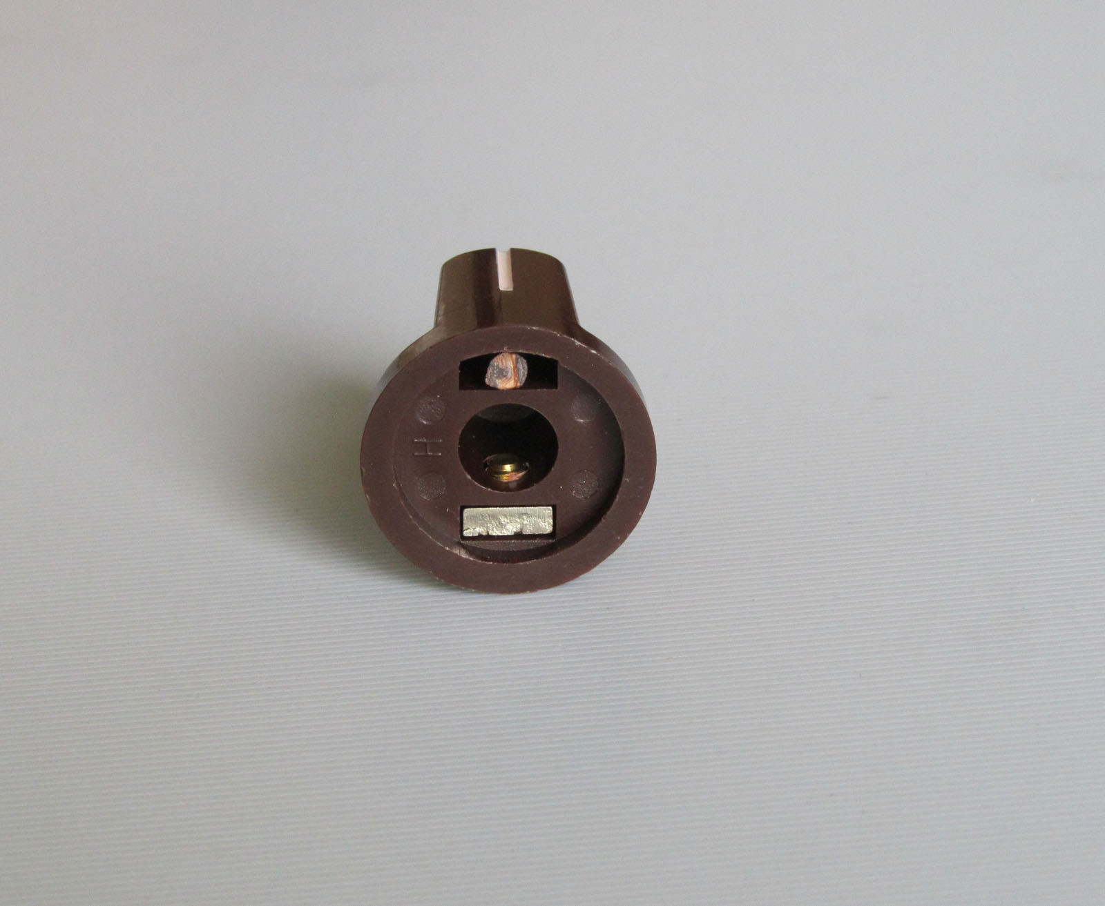 10x Guitar AMP Effect Pedal Knobs Davies 1510 Style Pointer Knob Set Screw Brown
