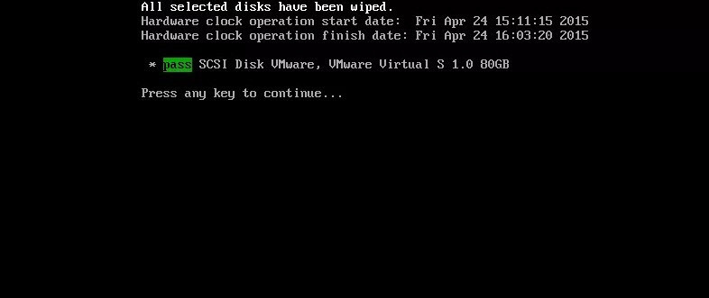 Hard Drive Eraser Data Destroyer USB Bootable Thumb Drive Stick Wipe HDD Disk
