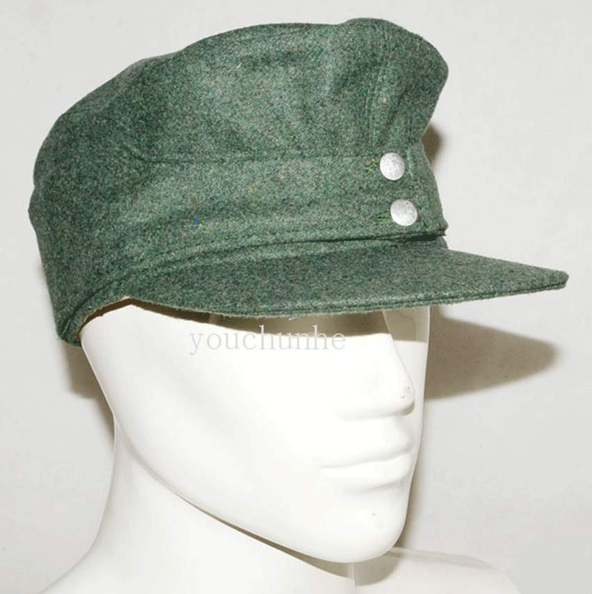 WWII 2 GERMAN WH EM M43 field PANZER WOOL panzer FIELD CAP L - GM031