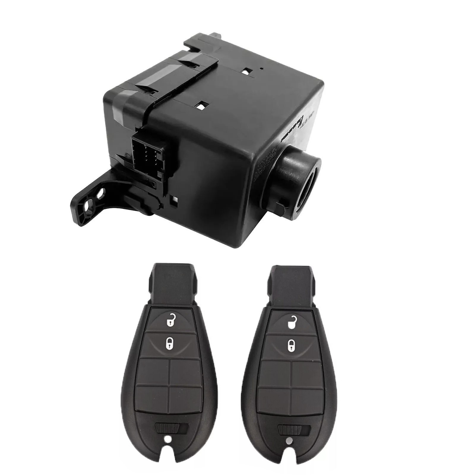 1x Ignition Switch Node Module & 2x Keys Replacement For Dodge Journey 08-10