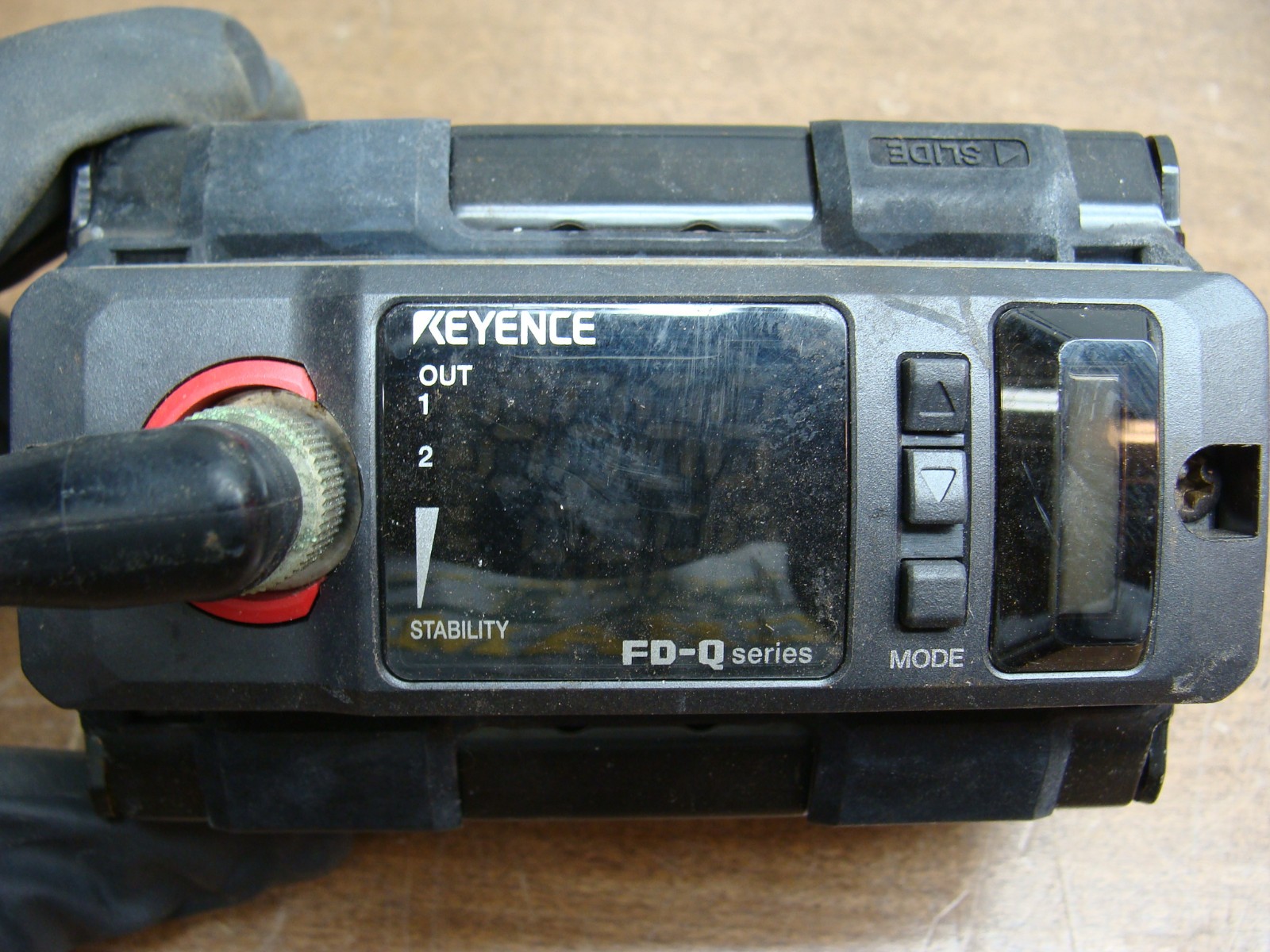KEYENCE CLAMP ON ULTRASONIC FLOW SENSOR FD-Q32C SUPPORTS 1" & 1-1/4" PIPE