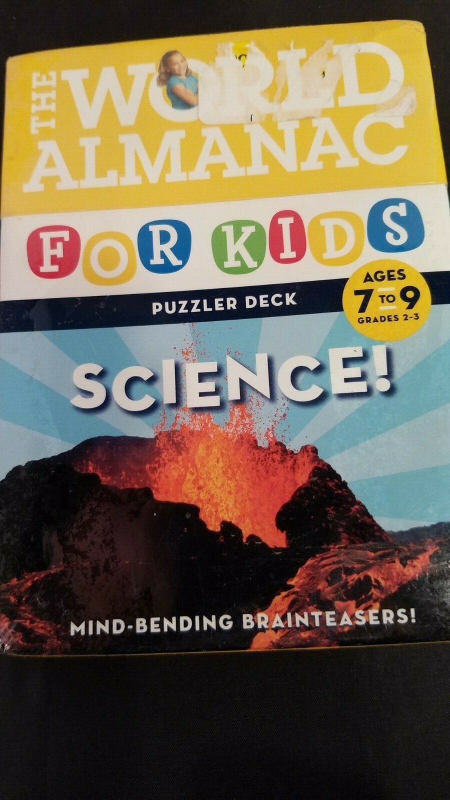 The World Almanac for Kids Puzzler Deck: Science  7 to 9 years