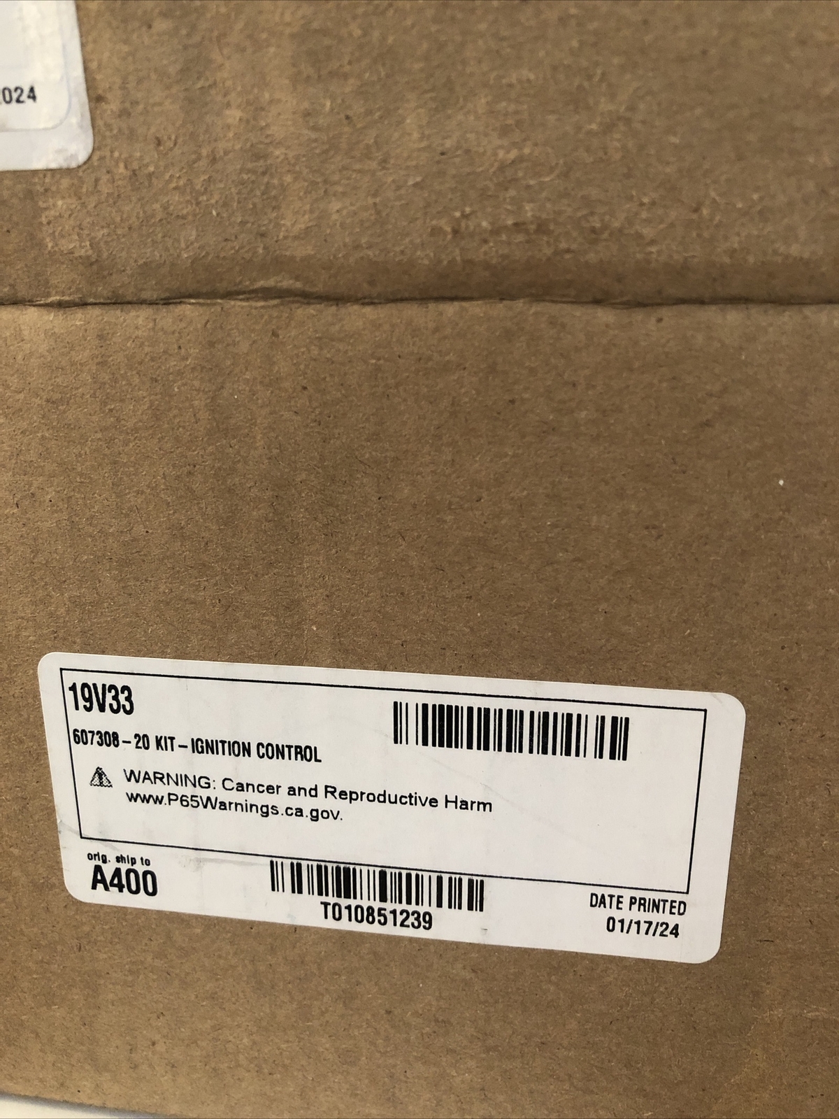 Lennox 19V33, 20 Kit Ignition Control Kit 607308